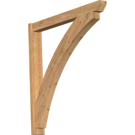 Ekena Millwork Thorton Slat Smooth Outlooker, Western Red Cedar, 5 1/2"W x 46"D x 46"H OUT06X46X46THR06SWR